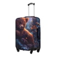 thumbnail image 1 of Fotbe Lazy Stone Bear Funda Protectora para Equipaje, Antirrayones y Resistente a la Suciedad, Compatible con Maletas de 18 a 32 Pulgadas-Large, 1 of 7