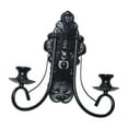 thumbnail image 5 of CarpNettore Metal Candle Sconces Candelabra Art Hanging Decorative Rustic Candle Holders for Black, 5 of 9