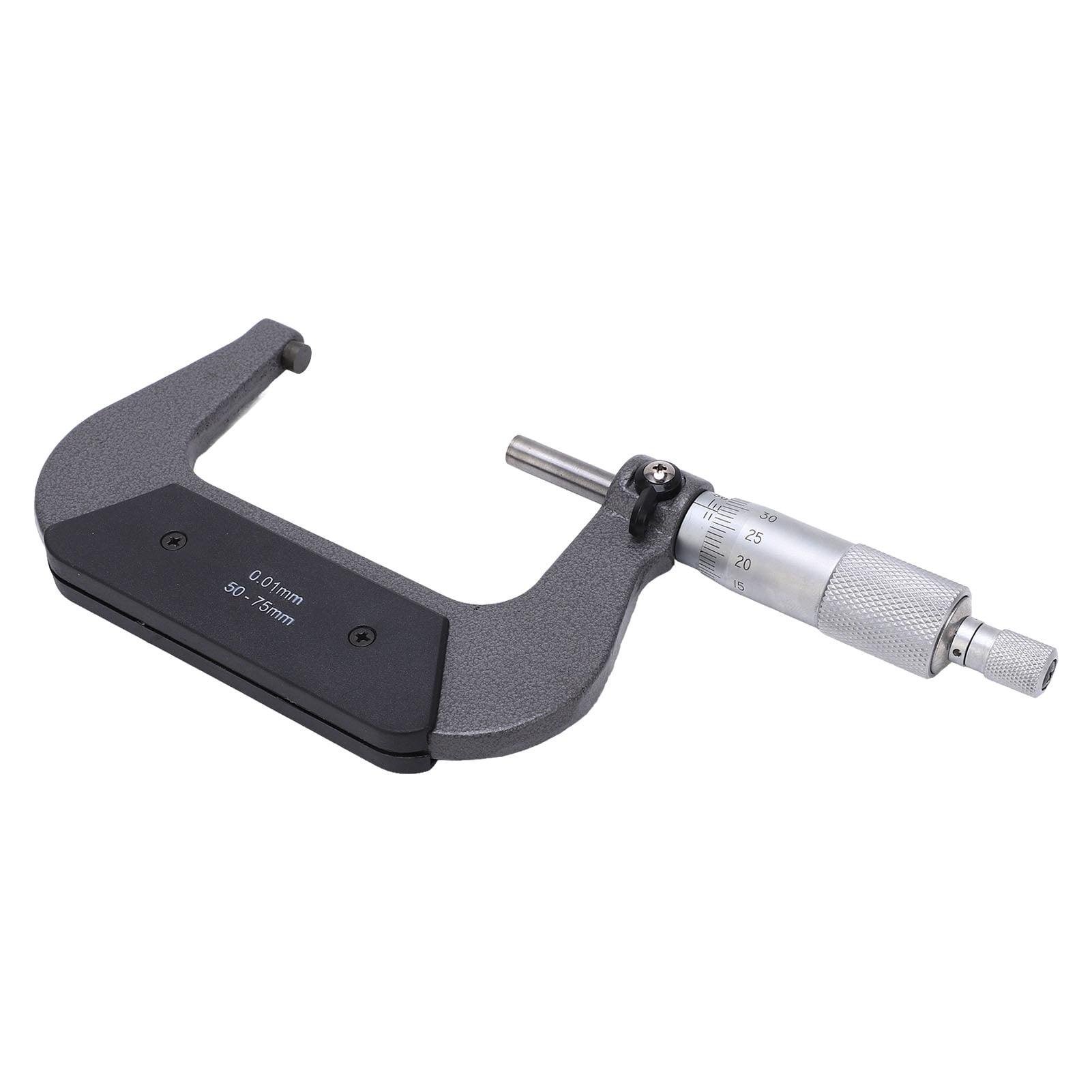 Accurate Digital Micrometer Caliper Thickness Gauge Alloy Measuring Surface 0.01mm Accuracy Portable Industrial Tool 50-75mm / 1.97-2.95 inches
