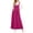 7# Hot Pink, variant on Jumper Dress Overalls for Women Loose Version Baggy Style Length Adjustable Straps Wide Hemline Black 2XL