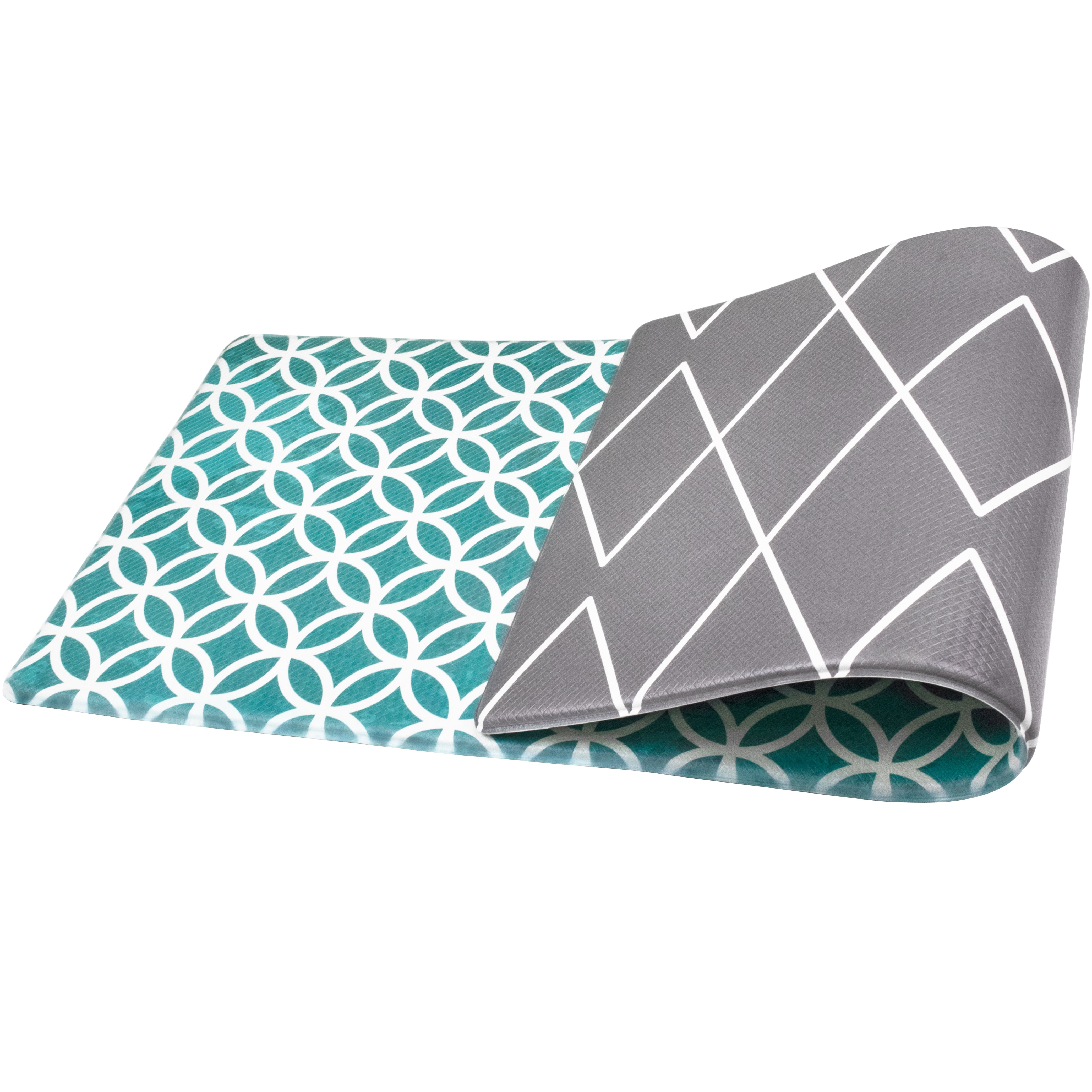 OPUX Anti Fatigue Kitchen Floor Mat, Reversible Cushioned Memory Foam