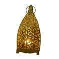thumbnail image 4 of Farol de vela marroquí Portavelas Hueco Farol de vela Colgante Linterna decorativa Linterna de mesa de metal para patio Interior Sala de estar al aire , estilo b BLESIY Linterna de vela, 4 of 8