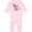 AD-Pink, variant on I Love My Nicu Nurses with Baby Footprints and Flowers Baby Romper Coveralls