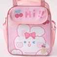 thumbnail image 3 of Batería de Cocina Bolsa de Almuerzo Niñas Lindo Oso Dibujos Animados Bolsa Bento Gran Capacidad para Niños (Rosa) Tmvgtek Libre de BPA, 3 of 6