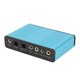 thumbnail image 1 of Tarjeta de Sonido Tarjeta de Sonido Externa de 51 Canales Adaptador Envolvente de Interfaz Múltiple de 48 KHz para Win XP para Vista y para Win 7 ANGGREK Otros, 1 of 8