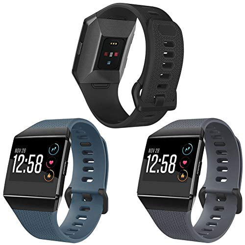 Original Fitbit IONIC Smartwatch Bluetooth GPS Activity Tracker S&L Bands New 