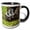 Black/White, variant on 3drose, Usa, Minnesota. Two Striped Skunk Kits, 11oz Mug