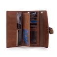 thumbnail image 5 of Wrangler Womens Wallet Western Wristlet for Women Rfid Wallet with Detachable Credit Card Holder, Brown, 5 of 7