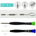thumbnail image 4 of Kit de Réparation de Lunettes Kit de Réparation de Lunettes Vis et Nez en Acier Inoxydable avec Pince à Tournevis Micro pour Montre, 4 of 5