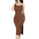 thumbnail image 1 of Vestido De Mujer Midi Casual Stretch Para Diario Y Salida, 1 of 5