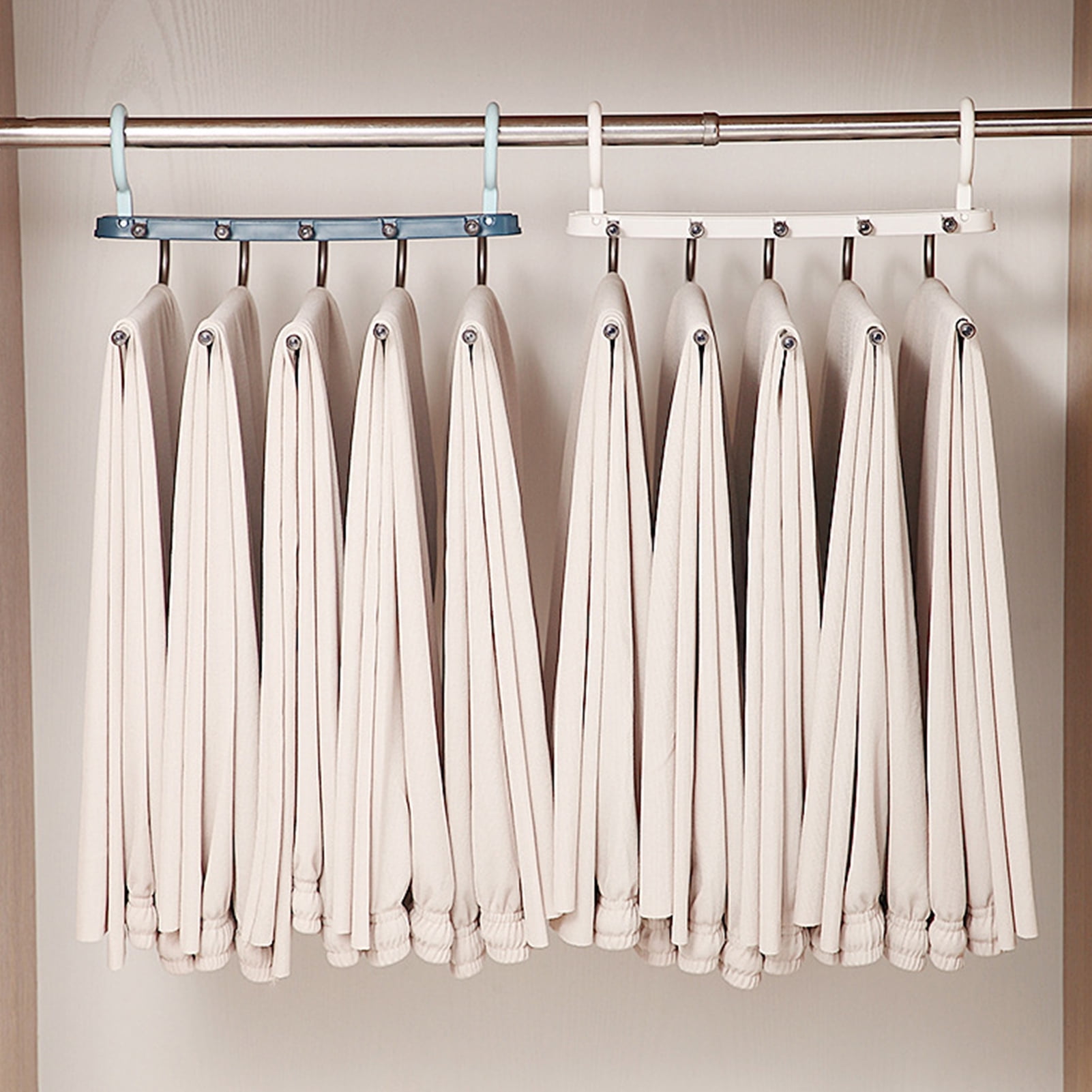 5pcs/Lot Clothes Flocking Hangers Velvet Hangers for Clothes Pants Flock  Non Slip 38/42/45cm Quality Magic Rack Slip-Resistant