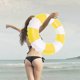 thumbnail image 2 of Pool Float Swim Tube Ring Inflatable Pool Float Swim Tube Adult Pool Ring Swimming Ring Float, 2 of 4