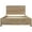Barnwood, variant on Pemberley Row Solid Wood Barnwood Platform Bed Rectangular Durable 57.75"W x 80.5"D Unassembled