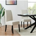 thumbnail image 6 of NPD Furniture Valencia 19" Fabric Chair in Beige (Set of 2), 6 of 10