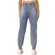 thumbnail image 3 of Jeans jogger rasgados INSPIRE CHIC para mujeres, pantalones de mezclilla cargo elásticos de cintura casual, gris azul S, 3 of 6