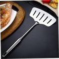 thumbnail image 4 of Toyvian Stainless Steel Slotted Fish Turner with Ergonomic Handle - Cooking Utensil, 1 Piece, 4 of 8
