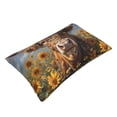 thumbnail image 2 of Fotbe Cute Cow Sunflower Crown A Pillow Cases - Envelope Closure - Luxury, Extra Soft, Cooling Pillow Covers - Wrinkle, Fade, Stain Resistant-16"x24", 2 of 8