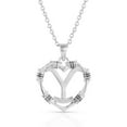 thumbnail image 2 of Montana Silversmiths The Love Of Yellowstone Silver  Gold Necklace YELNC5372, 2 of 3