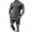 Dark Gray, variant on VBTAPA Mens Short Sleeve Shirt and Shorts Set Color Block Casual Tracksuit 2 Piece Summer Beach Outfits with Pockets Lightning Sales of Today Black XXXXL