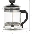 Primula 4 Cup Classic Coffee Press, Chrome 0.45 Liters