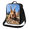 thumbnail image 1 of Disketp Close-Up Curious Squirrel Bolsa Térmica Estampada para Almuerzo, Lonchera para Hombres y Mujeres Adultos, 1 of 7