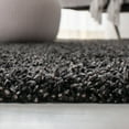 thumbnail image 5 of Safavieh Evolution Rothesay Solid Shag Area Rug, Charcoal, 2'7" x 5', 5 of 11
