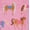 Horses, variant on Wildkin Microfiber Nap Mat for Toddler Boys and Girls, Daycare and Preschool, Roll-up Design (Horses Pink)