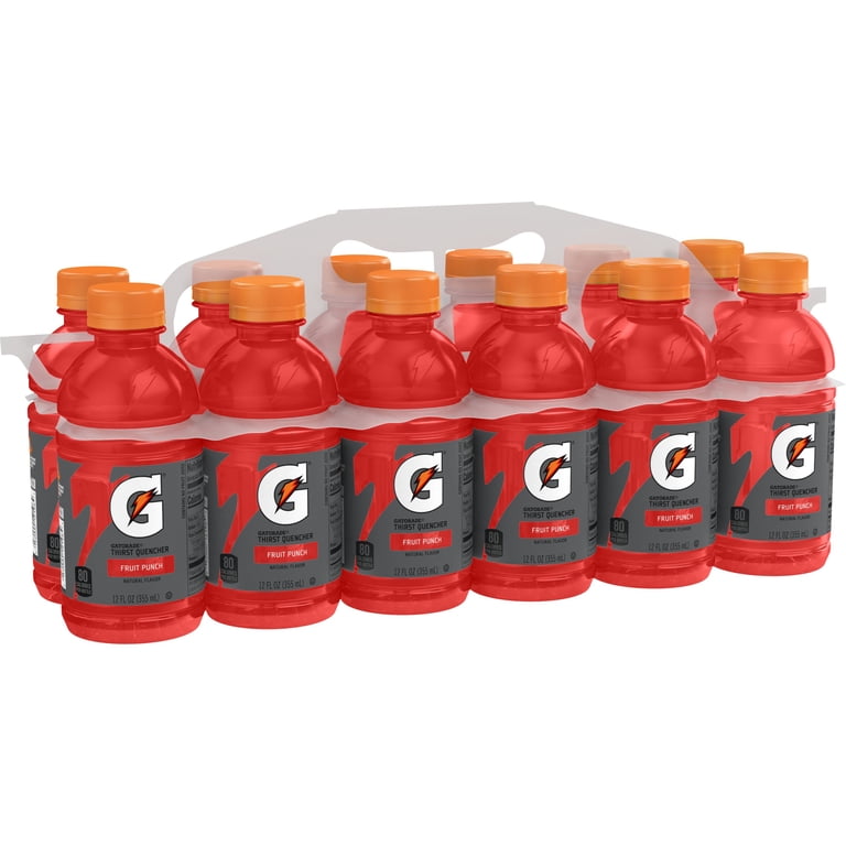 Gatorade Thirst Quencher Fruit Punch, 12 fl oz, 12 Pack photo 2