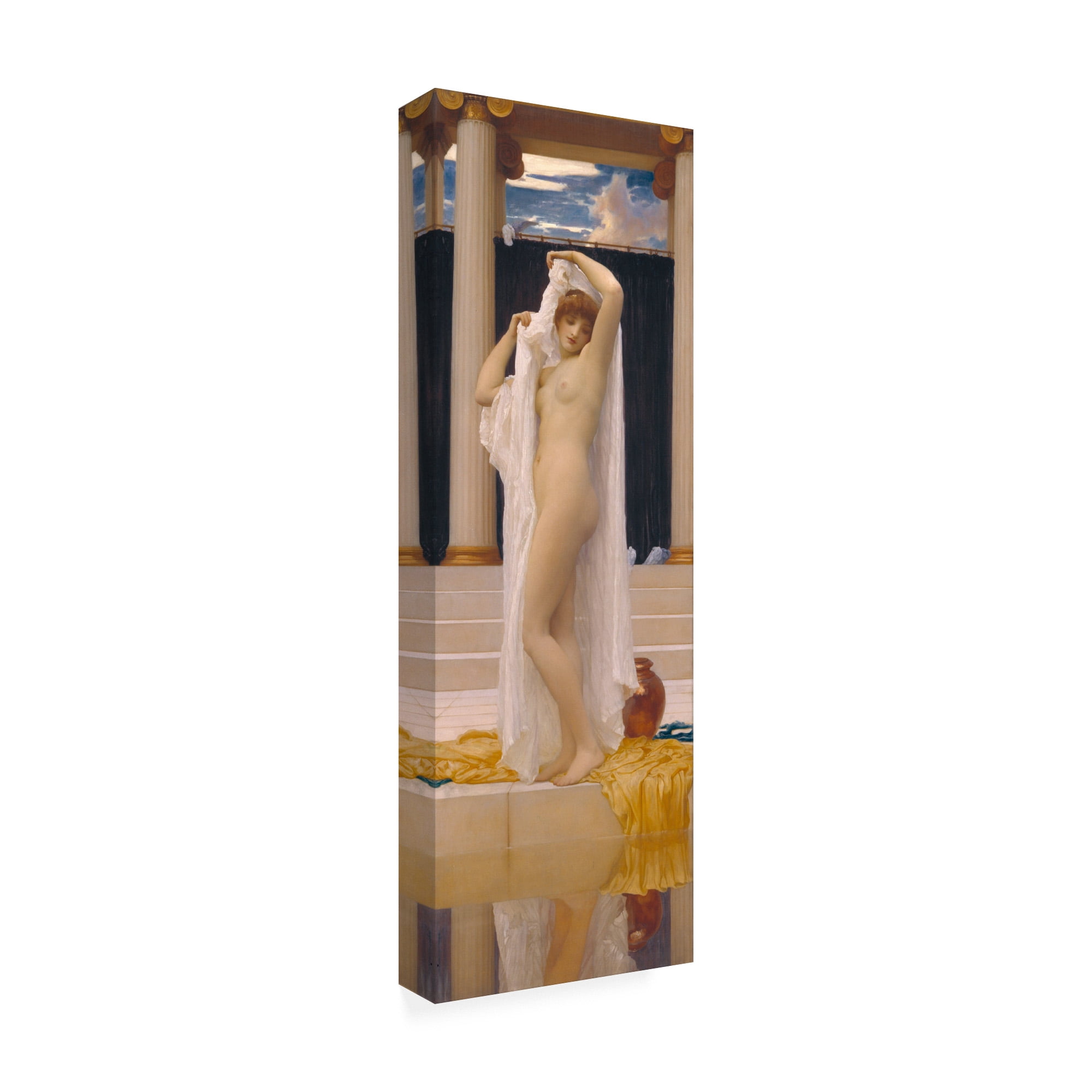 Frederic Lord Leighton 'The Bath of Psyche' Canvas Art