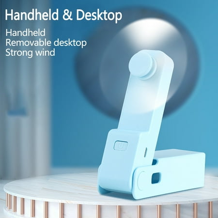 

Christmas Savings Feltree Protable Fan Clearance! Leafless Cross-border Fan Handheld Mini Folding Fan Portable Usb Noise-proof Mute Mini Fan