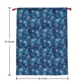 thumbnail image 6 of Christmas Bags Drawstring,Blue Christmas Snowflake Pattern Large Xmas Christmas Gift Bags,Reusable for Xmas and New Year Party Favors and Supplies,27.6" X 19.7", 6 of 6