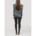 thumbnail image 3 of Sonja By Sonja Morgan Women's Tiffany Leopard Turtleneck, 3 of 3
