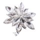 thumbnail image 5 of Festival De Navidad De Nieve Diamante Rhinestone Broche De Boda Banquete Hugo Pin de broche de copo de nieve de Navidad, 5 of 8