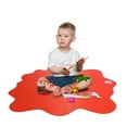 thumbnail image 3 of Bowery Hill 40" x 40" Multipurpose Mat For Hard Floor in Red, 3 of 5
