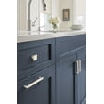 thumbnail image 2 of Amerock Monument 6-5/16 inch Center-to-Center Polished Nickel Cabinet Pull, 10 Pack, 2 of 8
