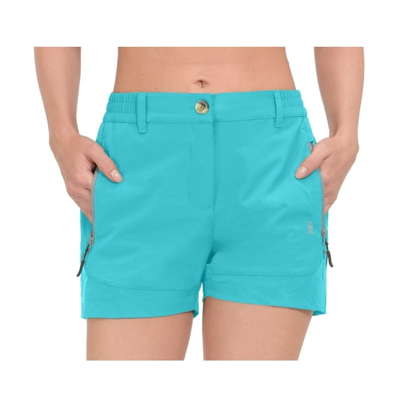 Little Donkey Andy Women's Lightweight Stretch Quick Dry Shorts for Running Hiking Golf Autigua Sand XS