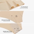 thumbnail image 3 of SHARICCA Women Seamless Cheeky Bikini No Show Panties Ladies Invisible Breathable Briefs Soft Stretch Underwear Multi Pack, 3 of 7