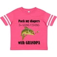 thumbnail image 3 of Inktastic Going Fishing with Grandpa Boys or Girls Toddler T-Shirt, 3 of 5