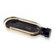 thumbnail image 3 of Yuarrent Soporte de esponja de baño de acero inoxidable, estante de almacenamiento para tocador, estante para bañera, accesorios organizadores de Almacenamiento y organización del hogar negro Yuarrent HA047923-01B, 3 of 6