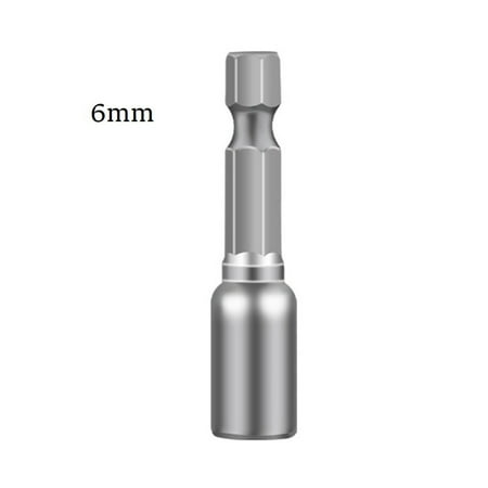 

Goodhd 6-13mm Impact Socket Magnetic Nut Screwdriver 1/4 Hex Shank Electric Drill Bit