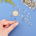 thumbnail image 4 of 240 Pcs Alloy Mini Buttons 4 Sizes and 4 Colors Flat Round 2-Hole Metal Snap Fastener Buttons Press Button for Knitting DIY Crafts Sewing Clothing, 4 of 6
