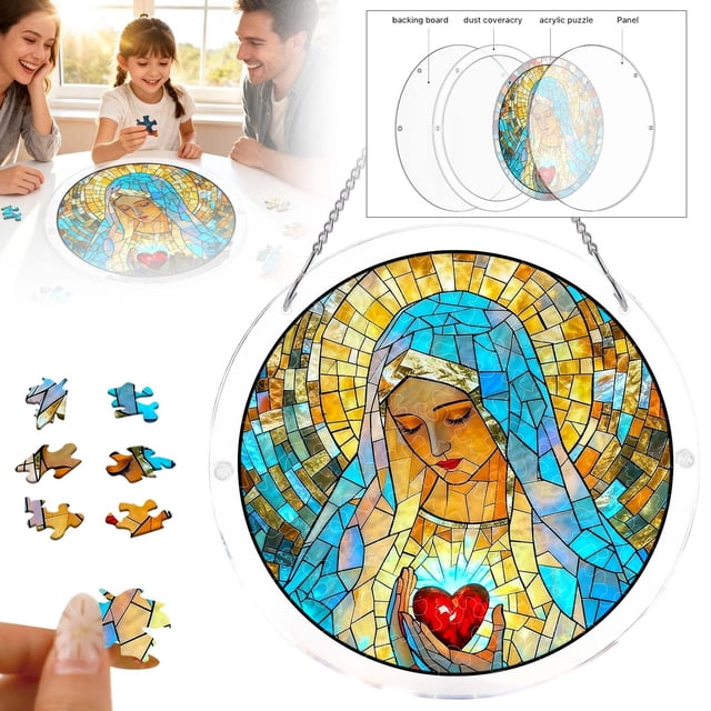 Tong Summer Acrylic Puzzle Window 20cm (7.4 Inches) Perfect As A Summer Window And Home Décor. Product Features: