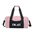 thumbnail image 1 of Bolsa De Viaje Con Bolsillo Mojado Y Compartimento Para Zapatos Bolsa De Viaje Para Llevar En Color Rosa, 1 of 8