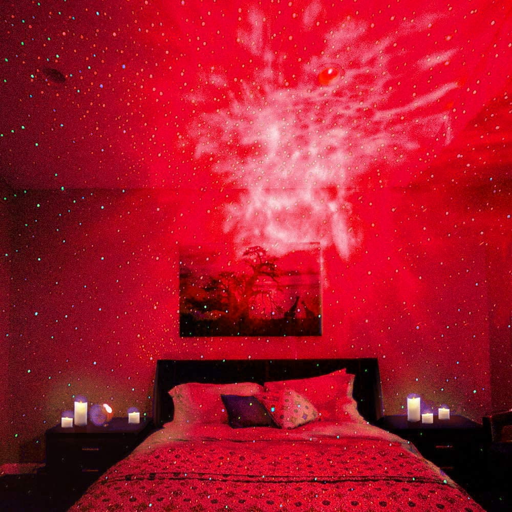HY-IMPACT Northern Sky Brite Galaxy Lights Projector, 6.5" Star Projector