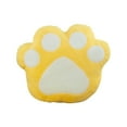 thumbnail image 3 of Cojín para asiento con forma de pata, cojín para el suelo, cojín suave para silla, bonito cojín para cama, habitación, jardín, decoración interior Amarillo Macarena Lindo cojín de asiento, 3 of 8