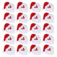 thumbnail image 2 of Adornos navideños de fieltro para bricolaje, 20 piezas, manualidades decorativas para colgar en la pared de la puerta de Navidad, 2 of 10