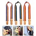 thumbnail image 6 of Colorful Ukulele Guitar Strap Cotton Adjustaable Shoulder Strap Hold Guitar Pick, 6 of 6