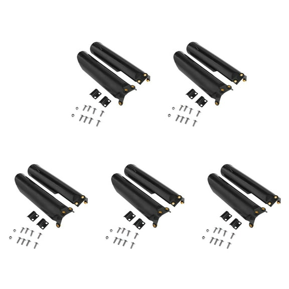 5Pair Motorcycle Front Fork Absorber Protector Covers Plastic Guards for 110Cc 125Cc 140Cc 150C 160Cc Dirt Bike Pit Bike