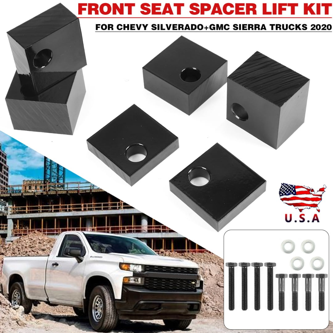 Front Driver Seat Spacer 1.5"Lift Kit For Chevy Silverado GMC Sierra Truck 14-19 