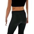 thumbnail image 2 of Chloe Noel P22X All Black 3Inch Waist Band Skate Figure Skating Pants with crystal design - Layback, 2 of 2